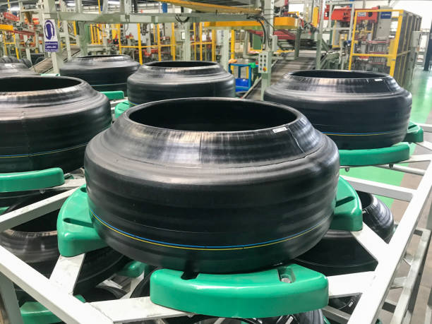A relevant stock photo of tire manufacturer in a typical setting.