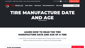 Learn how to read the tire manufacture date and age of a tire | Tire ... - manufacturer date on tires