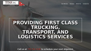 The Titan Business Group, Inc. | Leaders in Transportation Services - titan truck company