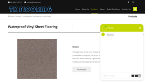 Waterproof Vinyl Sheet Flooring - tk flooring - waterproof vinyl flooring factory