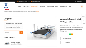Automatic Garment Fabric Cutting Machine - fabric cutter factory
