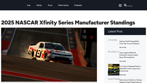 2025 NASCAR Xfinity Series Manufacturer Standings - chevrolet xfinity series racing manufacturer team