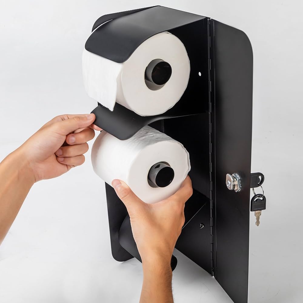A relevant stock photo of toilet paper holder manufacturer in a typical setting.