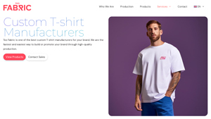 T-shirt Manufacturers | Too Fabric | Custom Clothing Manufacturer - shirt manufacturer