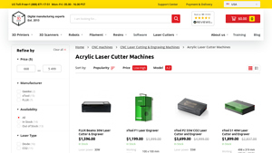 Acrylic Laser Cutter Machine - Top 3D Shop - acrylic laser cutter factory