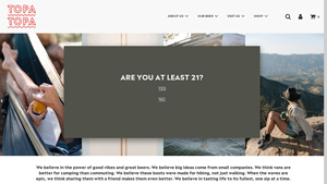 Topa Topa Brewing Company - beer brewing factory