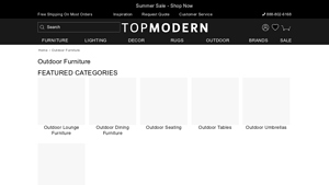 Modern Outdoor Patio Furniture: Visit Collection | TopModern - modern outdoor furniture company