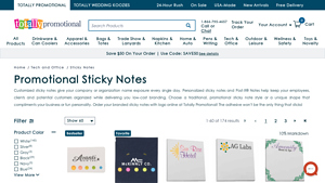 Promotional Post-It® Notes - Order Custom Sticky Notes - sticky notes bulk