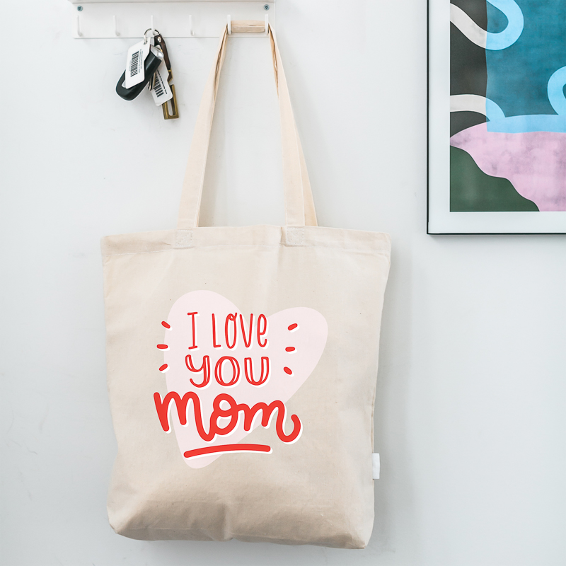 A relevant stock photo of tote bag custom in a typical setting.