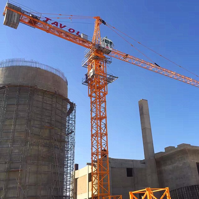 A relevant stock photo of tower crane manufacturer in a typical setting.