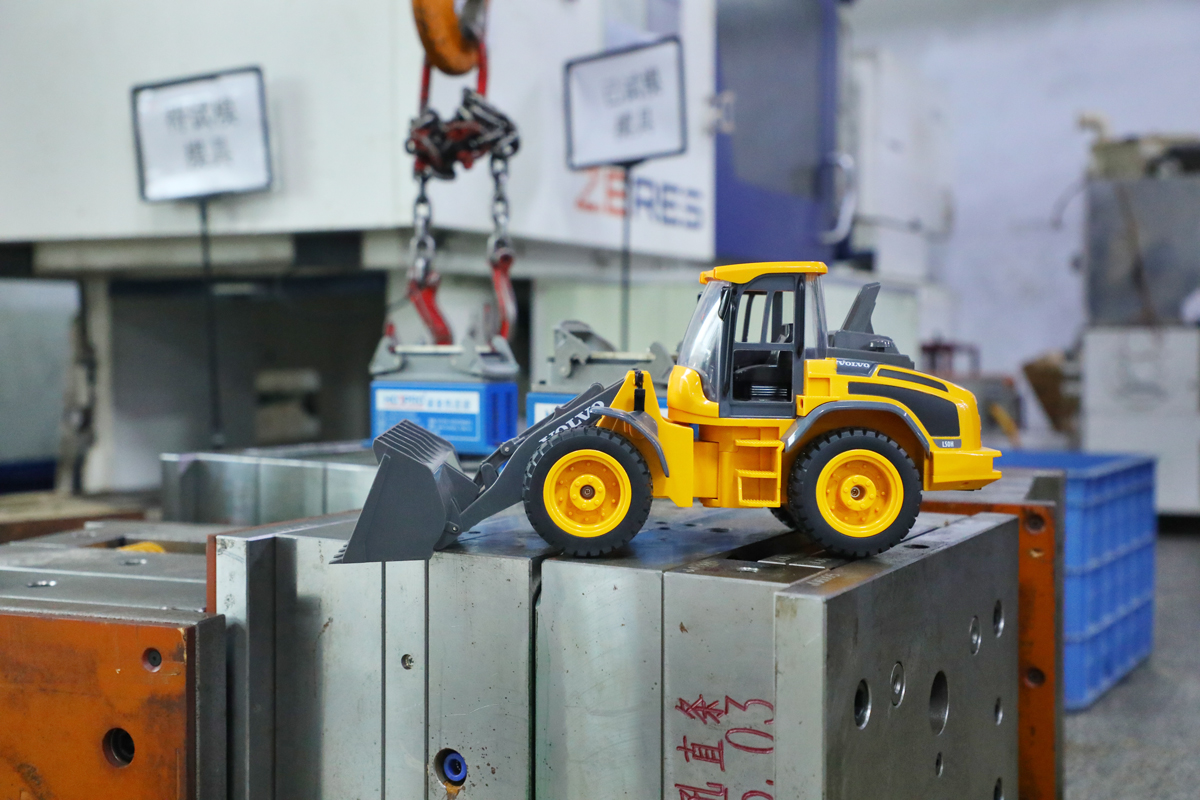 A relevant stock photo of toy manufacturer in a typical setting.