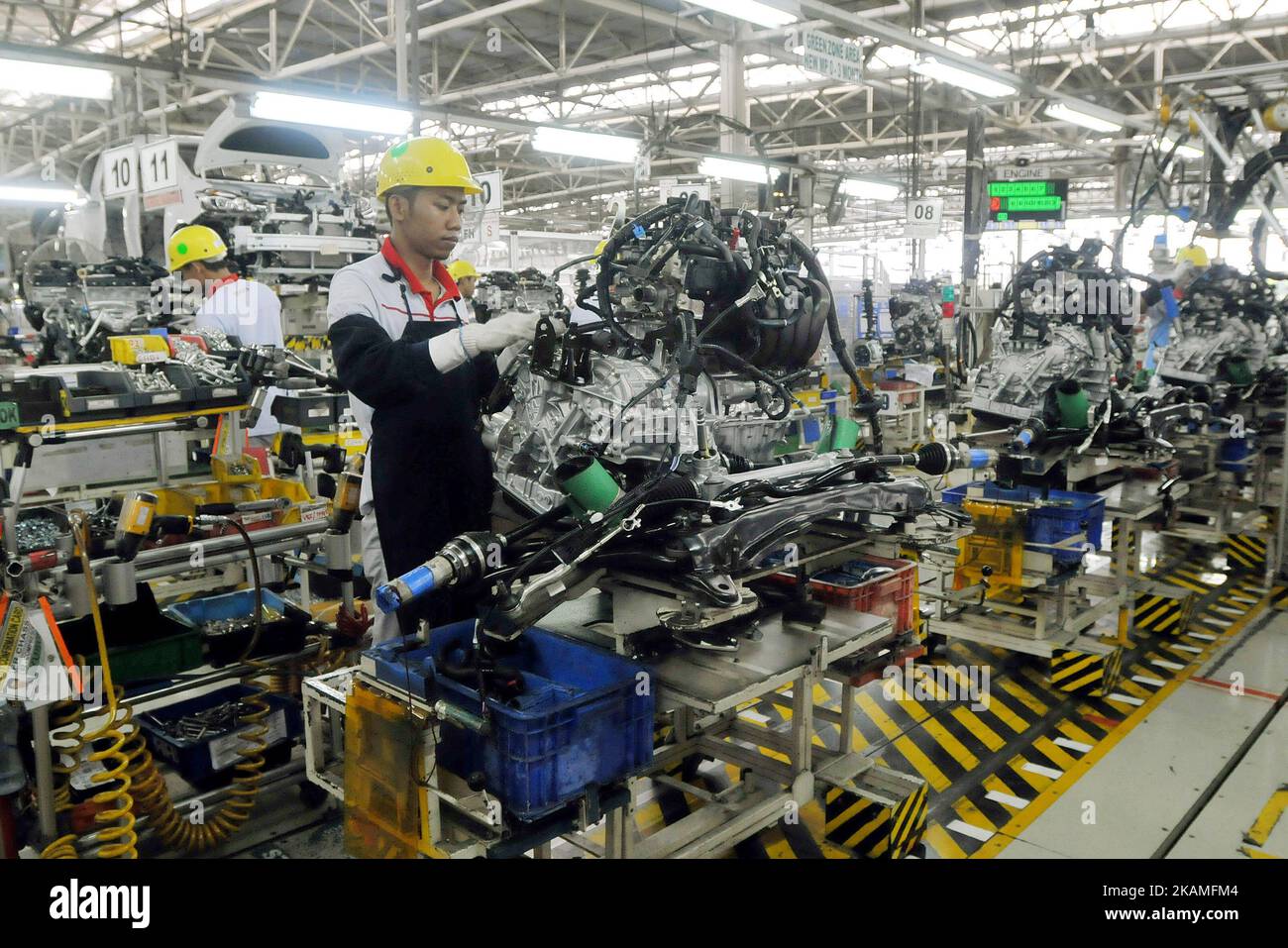 A relevant stock photo of toyota part manufacturer in a typical setting.