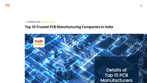 Top 10 PCB Manufacturing Companies in India - TradeIndia - manufacturer of pcb in india