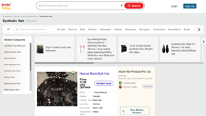 Synthetic Hair at Best Price, Manufacturers, Suppliers & Dealers - synthetic hair bulk