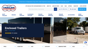 Enclosed Trailers For Sale - Trailer Superstore - trailer manufacturer values