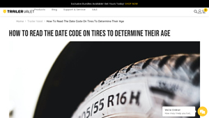 How to Determine the Age of your RV Tire Reading the Code - manufacturer date on tires