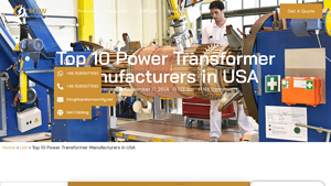 10 Leading Power Transformer Manufacturers in the USA (2024) - transformer manufacturer