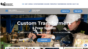 Transformer Technology, Inc - Power Supply Manufacturers - transformer manufacturer