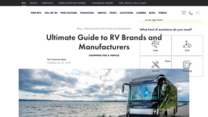 Ultimate Guide to RV Brands and Manufacturers - Transwest - fleetwood rv manufacturer