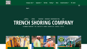 Trench Shoring Company - trenching company