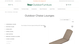Chaise Lounges - Trex Outdoor Furniture - outdoor chaise lounge factory