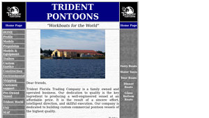 Trident home page - boat manufacturer in florida