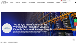 Top 25 Tyre Manufacturers in the World (2025): Production Volumes ... - largest tyre manufacturer in the world
