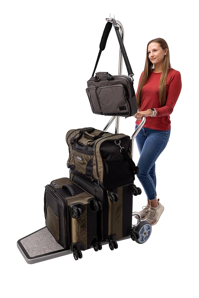 A relevant stock photo of trolley bags supplier in a typical setting.