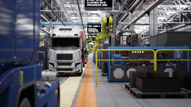 A relevant stock photo of truck manufacturer in a typical setting.