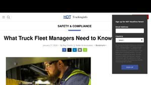 What Truck Fleet Managers Need to Know about OSHA - does osha regulate employee operation of vehicles built by manufacturer