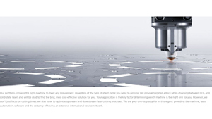 2D laser cutting machines - TRUMPF - laser metal cutting machine factory