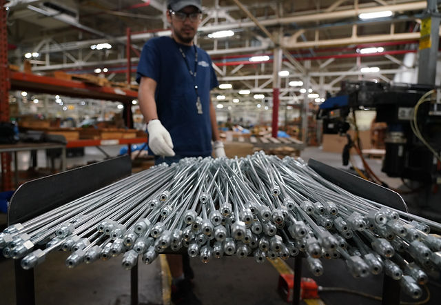 A relevant stock photo of tubing manufacturer in a typical setting.