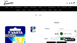 CR2016 - Tuttle Cameras - cr2016 battery bulk