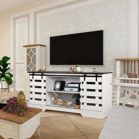 A relevant stock photo of tv stand supplier in a typical setting.