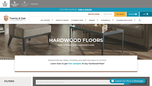 Hardwood Floors - Twenty & Oak - solid wood flooring company