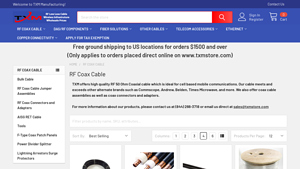 RF Coax Cable - Page 1 - TXM Manufacturing - rf cable factory