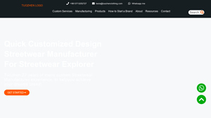 Tuozhen: Expert Custom Streetwear & Clothing Manufacturer - streetwear manufacturer