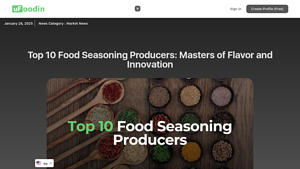 Top 10 Food Seasoning Producers: Masters of Flavor and Innovation - food seasoning manufacturer