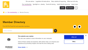 Member Directory - UK Pet Food - dog food manufacturer