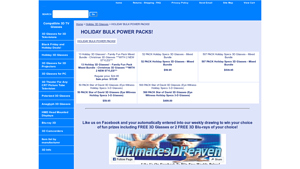 HOLIDAY BULK POWER PACKS! - 3d glasses bulk