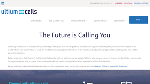 Ultium Cells LLC: Zero Emission | Advanced Technology - lithium cell factory