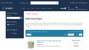 Bulk Toilet Paper | Consistent Product Quality | Unisan - Page 1 - bathroom tissue paper bulk