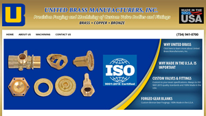 Brass Fittings, Custom Brass Elbows, Tees, Connectors, United Brass ... - brass fittings manufacturer