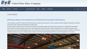 Laminated - United Plate Glass Company - laminated glass manufacturer
