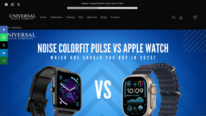 Noise Colorfit Pulse 4 Smartwatch vs Apple Watch - noise colorfit company