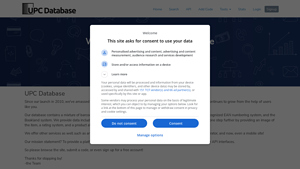 UPC Database | Free information on thousands of products - manufacturer code