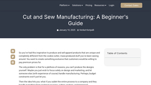 Cut and Sew Manufacturing: A Beginner's Guide - Uphance - cut and sew manufacturer