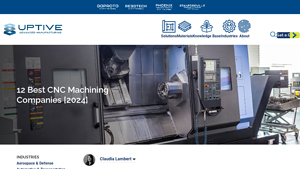 12 Best CNC Machining Companies [2024] - uptivemfg.com - cnc manufacturer