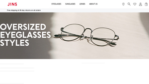 Oversized Eyeglasses Styles - JINS Eyewear - oversized glasses bulk