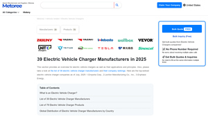 39 Electric Vehicle Charger Manufacturers in 2025 - Metoree - car charging stations factory